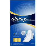 Always Infinity Unscented Pads with Wings Regular Flow