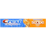 Crest Complete Multi-Benefit Whitening + Scope Citrus Splash