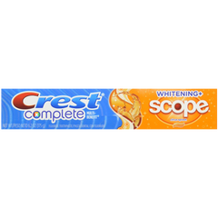 Crest Complete Multi-Benefit Whitening + Scope Citrus Splash