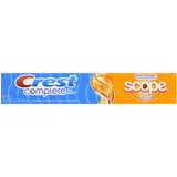 Crest Complete Multi-Benefit Whitening + Scope Citrus Splash
