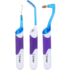 ZJchao 3 in 1 Oral Dental Hygeine LED Professional Cleaning Tool Kits