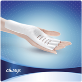 Always Infinity Unscented Pads with Wings Regular Flow