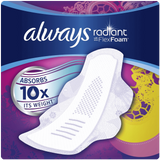 Always Radiant Infinity Regular With Wings Scented Pads