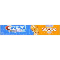 Crest Complete Multi-Benefit Whitening + Scope Citrus Splash