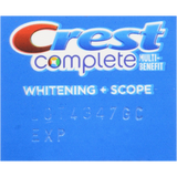 Crest Complete Multi-Benefit Whitening + Scope Citrus Splash